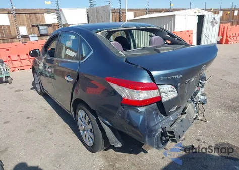 2013 Nissan Sentra Sv из США, поврежденный, VIN 1N4AB7AP7DN902078